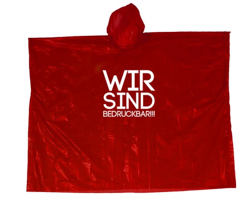 Günstige bedruckte Regenponchos, Bedruckte Regencapes von JOSANTO