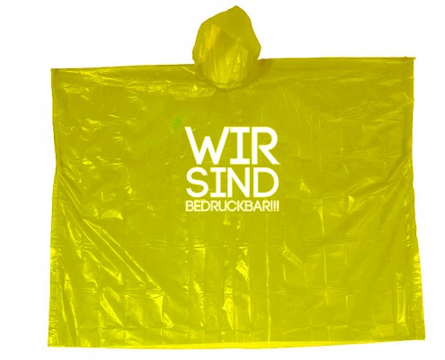 Günstige bedruckte Regenponchos, Bedruckte Regencapes von JOSANTO